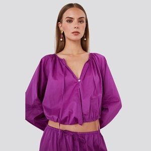 Rails Purple Blouse